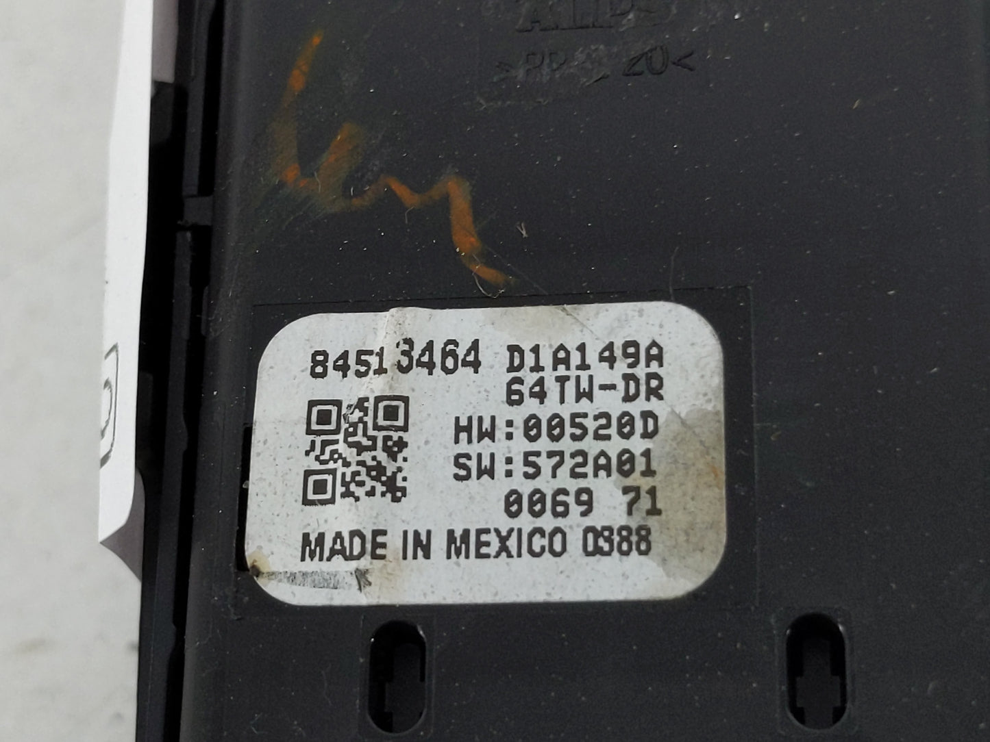 2018-2022 Chevrolet Equinox Master Power Window Switch Replacement Driver Side Left P/N:84513464 Fits OEM Used Auto Parts - 