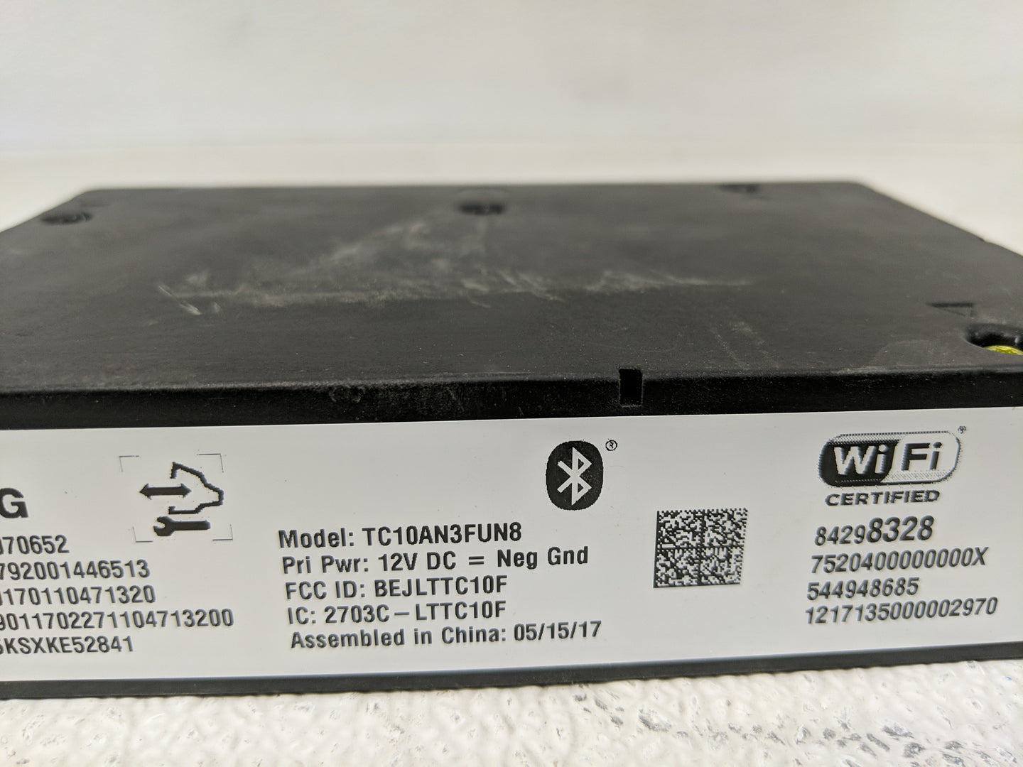 2018-2018 Chevrolet Equinox Telematics Control Module 84298328 - Oemusedautoparts1.com
