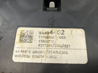 2018 Chevrolet Equinox Instrument Cluster Speedometer Gauges P/N:84404402 Fits OEM Used Auto Parts - Oemusedautoparts1.com