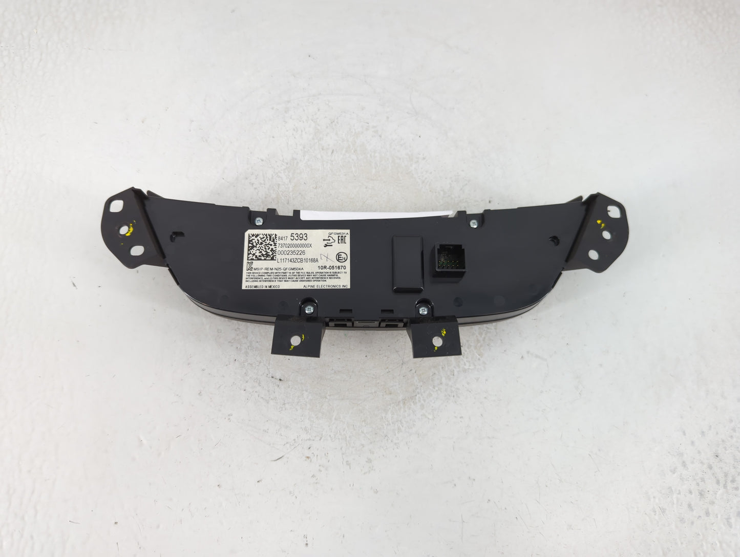 2018 Chevrolet Equinox Climate Control Module Temperature AC/Heater Replacement P/N:84175393 Fits OEM Used Auto Parts - Oemu