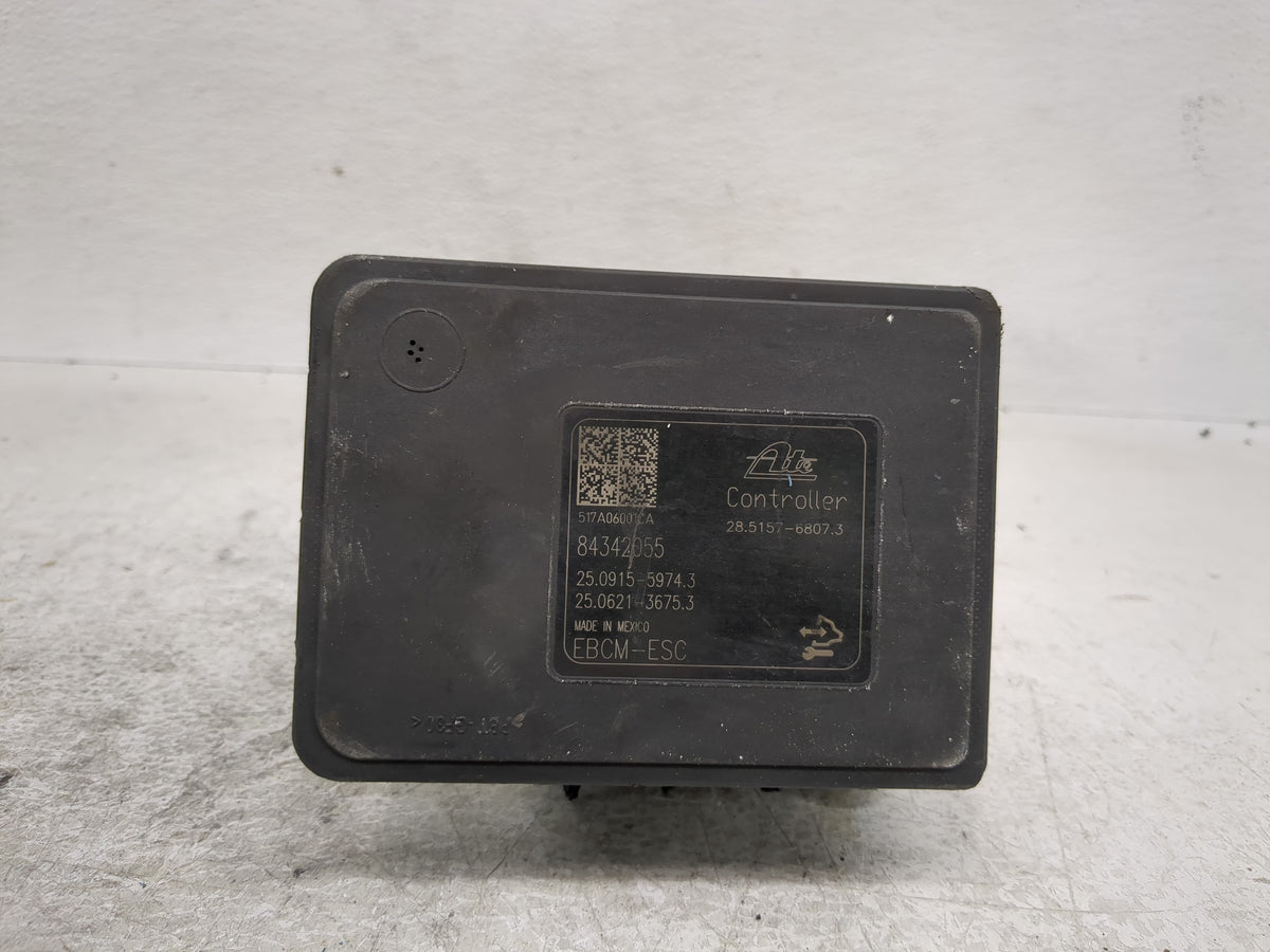 2018-2019 Chevrolet Equinox Anti-Lock Brake ABS Pump Module Actuator OEM P/N:84342055 Fits Fits 2018 2019 2020 2021 OEM Used