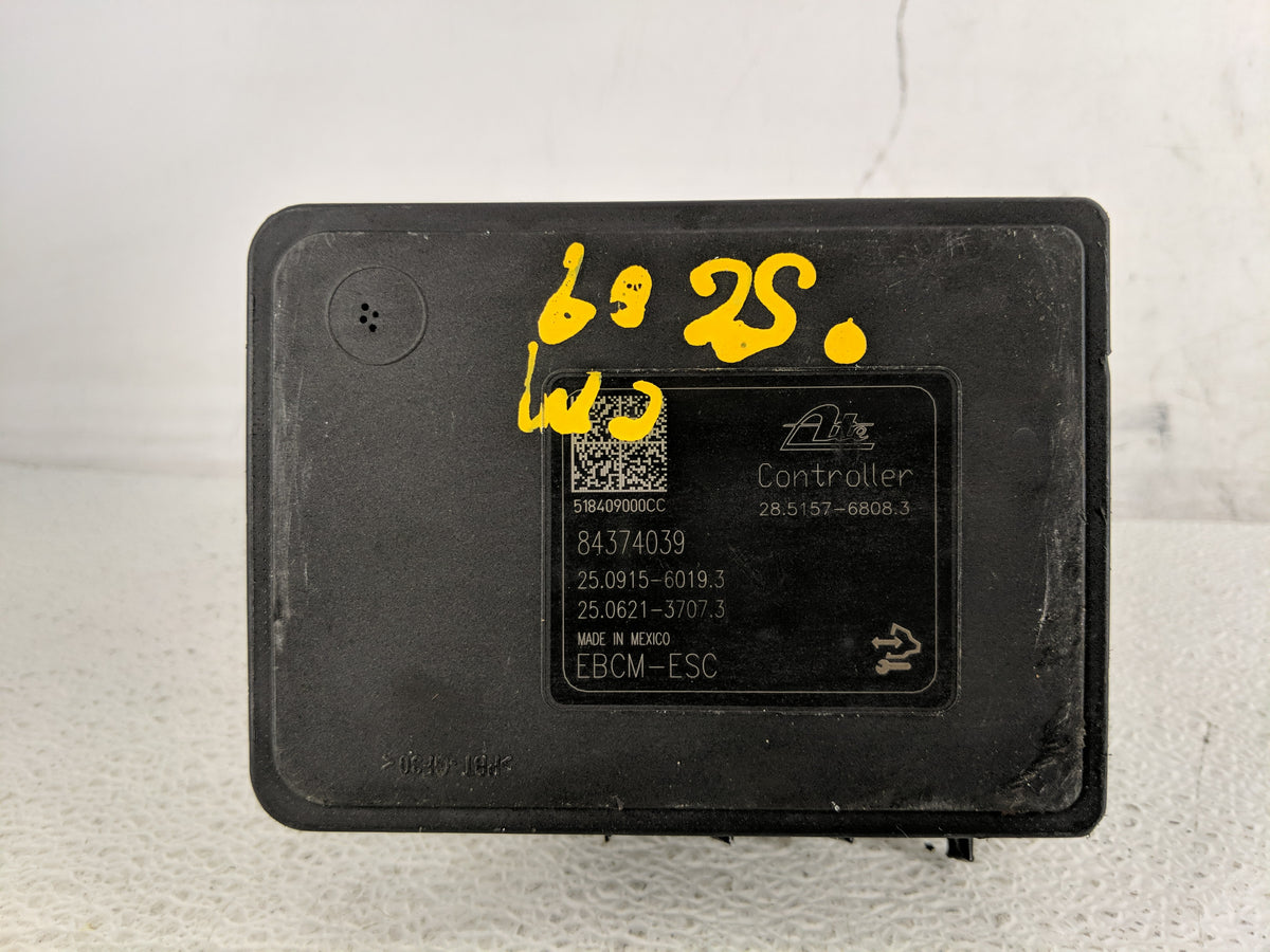 2018-2019 Chevrolet Equinox Anti-Lock Brake ABS Pump Module Actuator OEM P/N:28.5157-6808.3 84374039 Fits Fits 2018 2019 202
