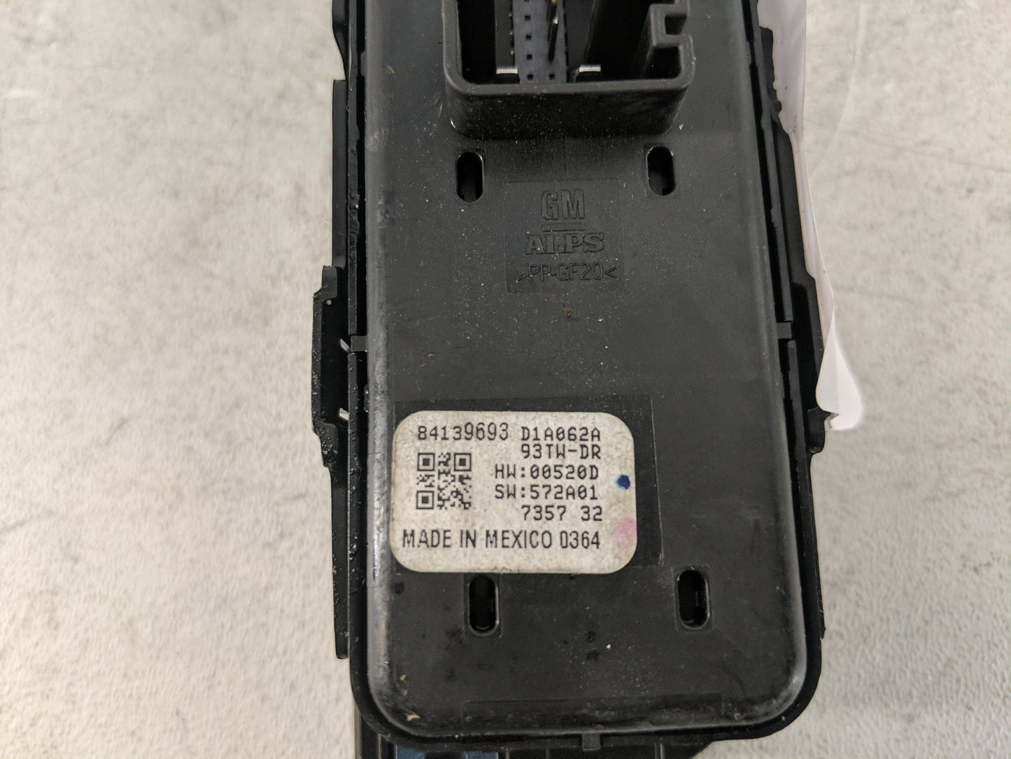 2018-2022 Chevrolet Equinox Master Power Window Switch Replacement Driver Side Left P/N:84139693 Fits OEM Used Auto Parts - 