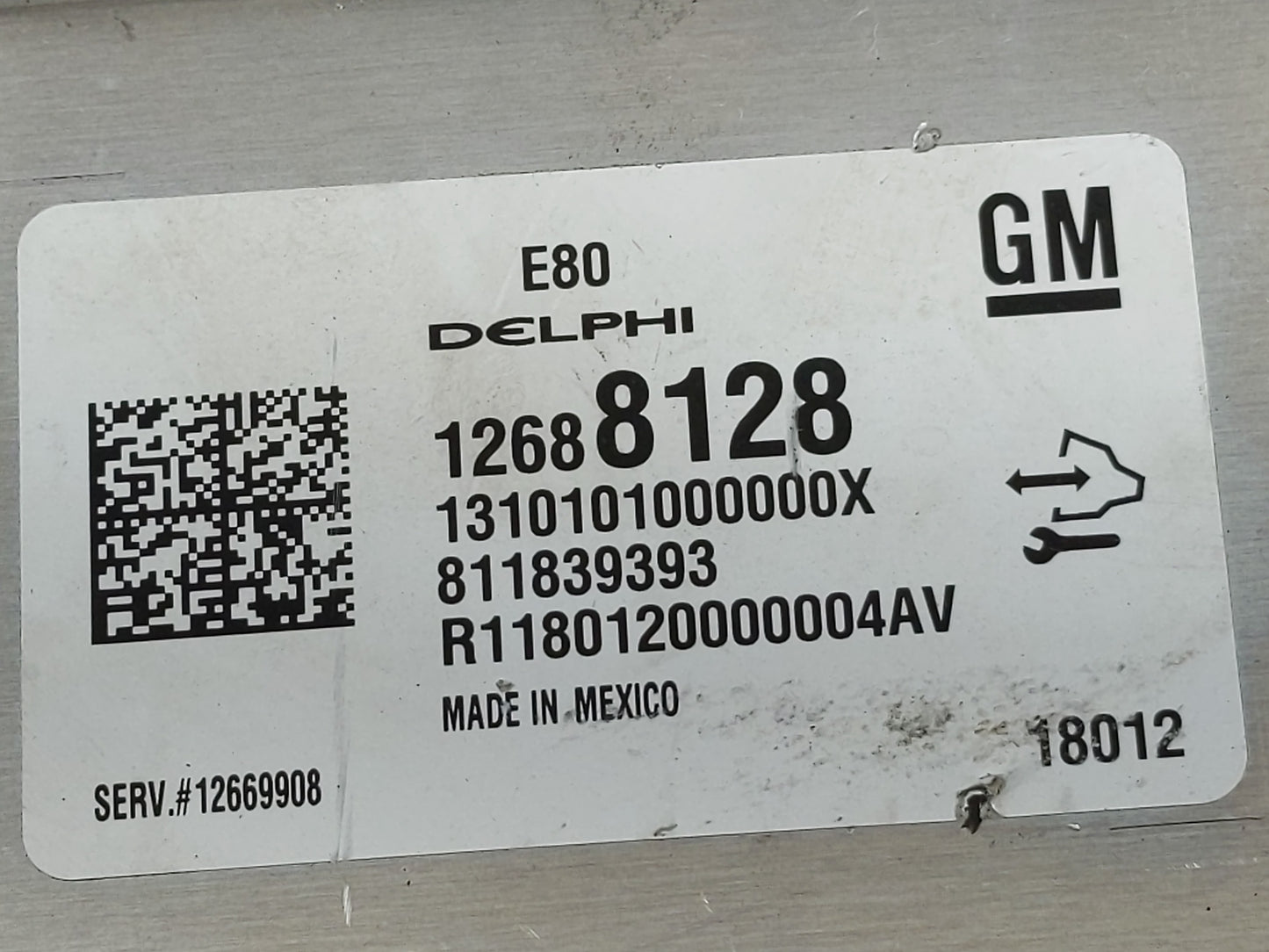 2018-2020 Chevrolet Equinox PCM Engine Control Computer ECU ECM PCU OEM P/N:12688128 Fits Fits 2017 2018 2019 2020 2021 2022