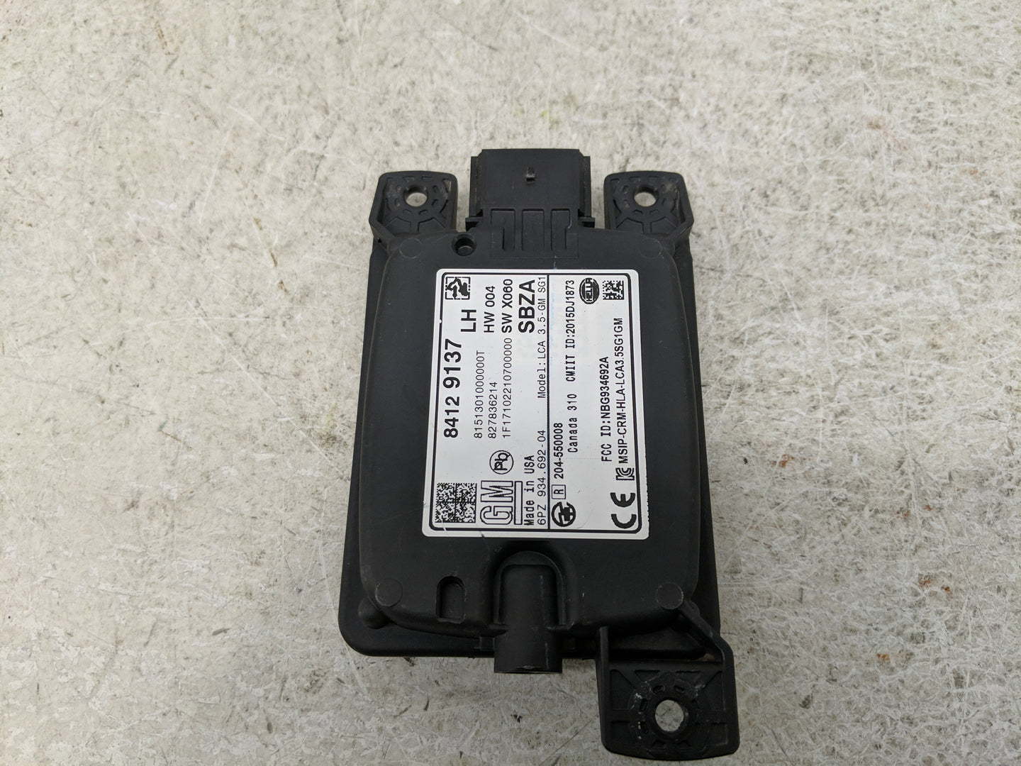 2018 Chevrolet Equinox Chassis Control Module Ccm Bcm Body Control - Oemusedautoparts1.com