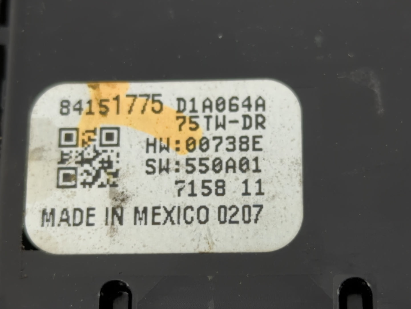 2018-2022 Chevrolet Equinox Master Power Window Switch Replacement Driver Side Left P/N:84151775 Fits OEM Used Auto Parts - 