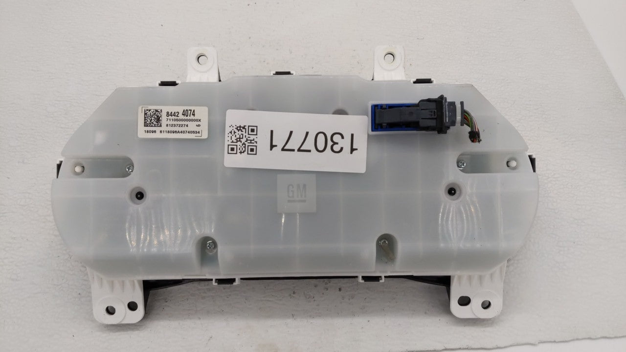 2018 Chevrolet Equinox Instrument Cluster Speedometer Gauges P/N:6118096A40740534 844 2 4074, 769453-100A Fits OEM Used Auto