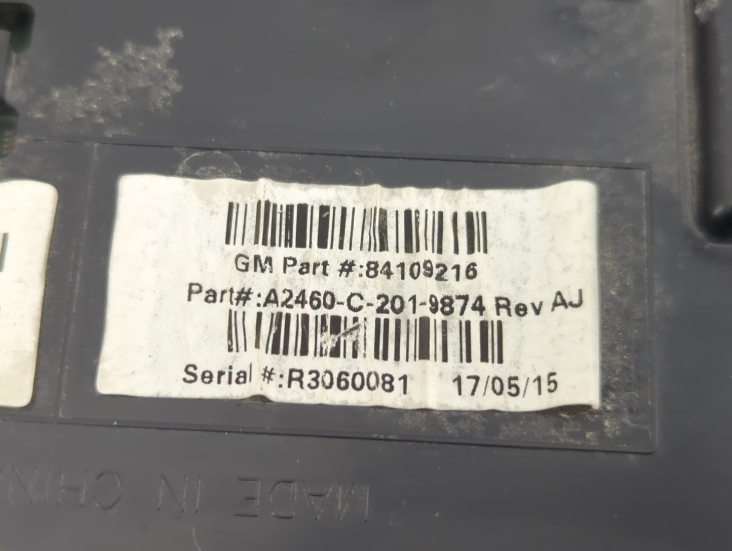 2018 Chevrolet Equinox Overhead Roof Console - Oemusedautoparts1.com