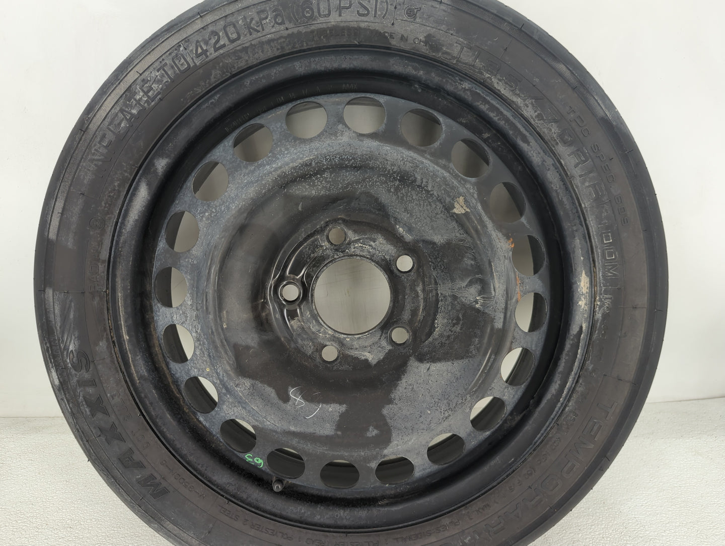 2018-2022 Chevrolet Equinox Spare Donut Tire Wheel Rim Oem - Oemusedautoparts1.com