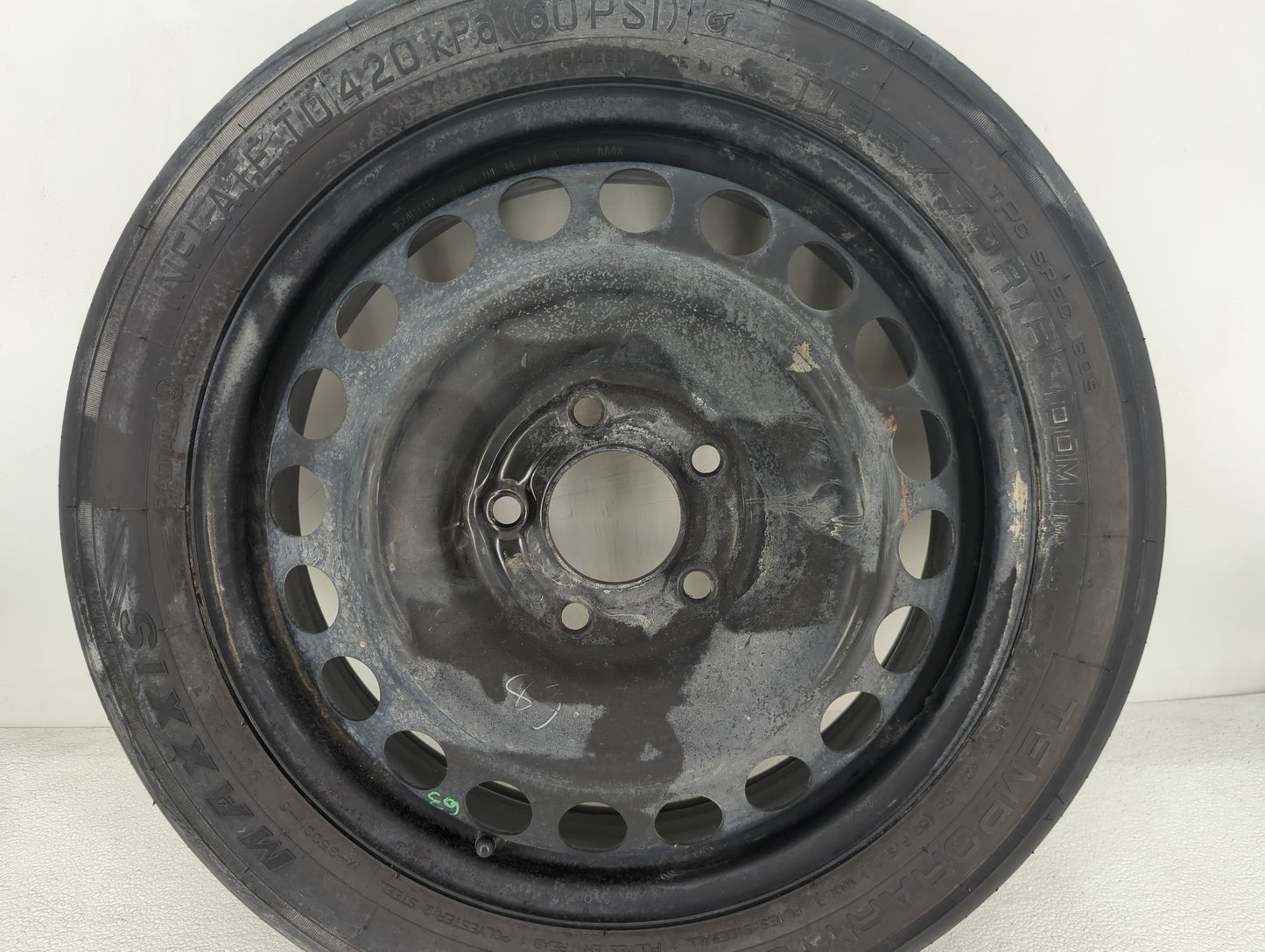 2018-2022 Chevrolet Equinox Spare Donut Tire Wheel Rim Oem - Oemusedautoparts1.com