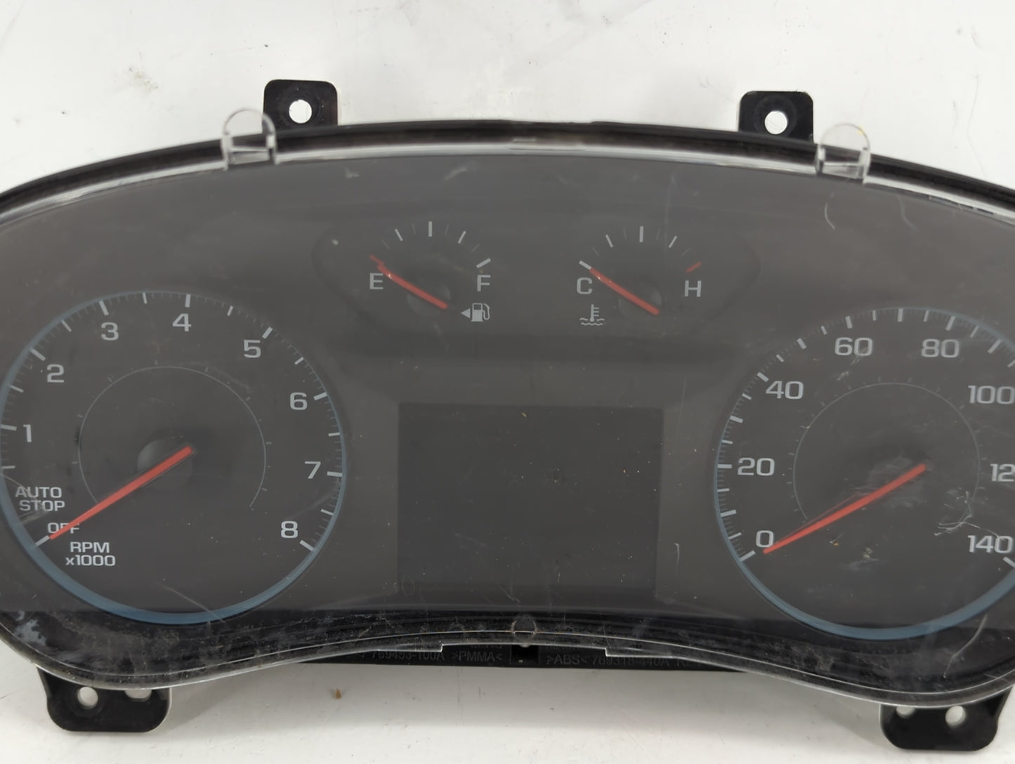 2018 Chevrolet Equinox Instrument Cluster Speedometer Gauges P/N:84240633 Fits OEM Used Auto Parts - Oemusedautoparts1.com