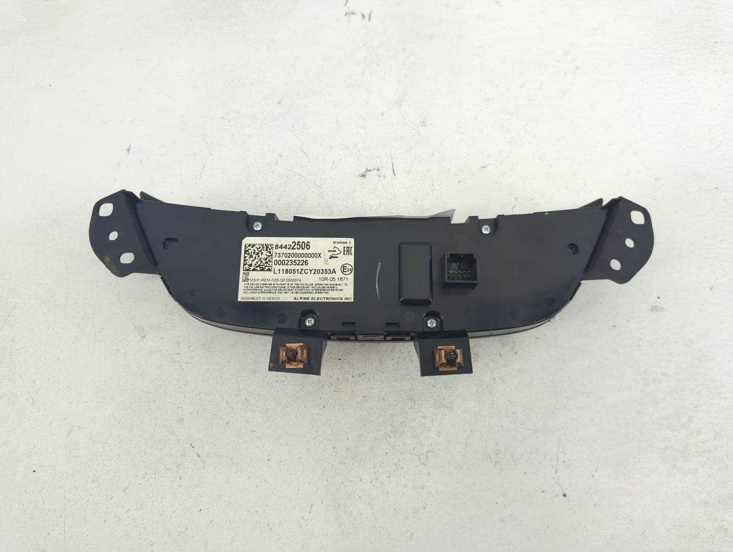 2018 Chevrolet Equinox Climate Control Module Temperature AC/Heater Replacement P/N:000235226 84422506 Fits OEM Used Auto Pa
