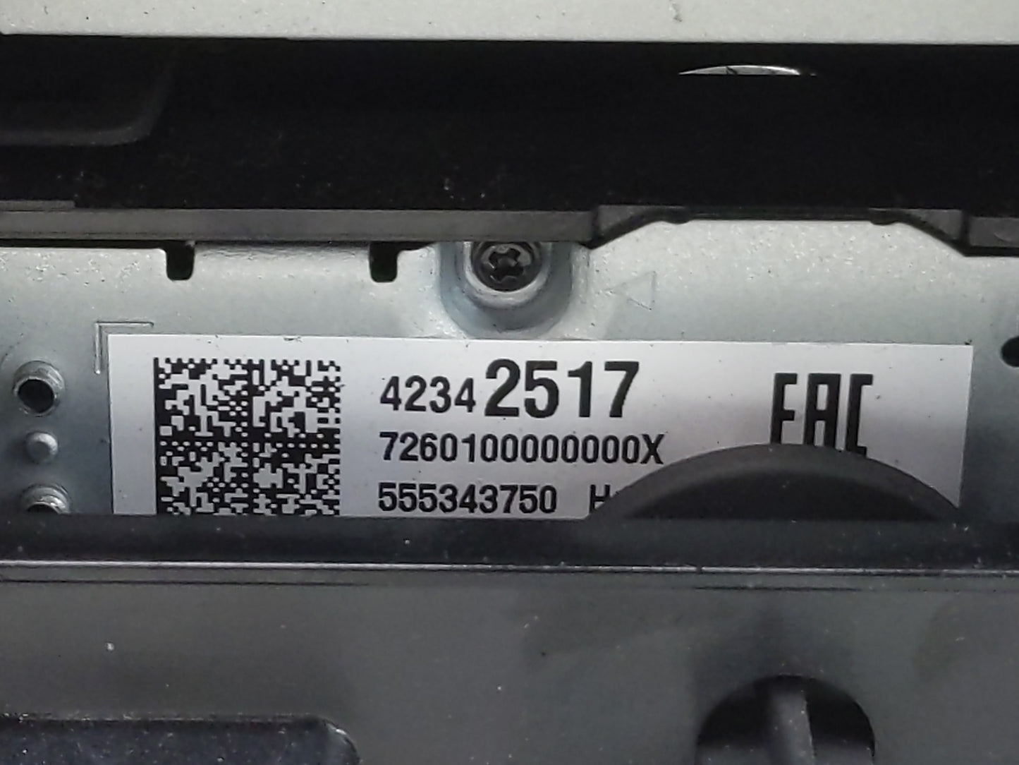 2018 Chevrolet Equinox Information Display Screen Black 1398192 - Oemusedautoparts1.com