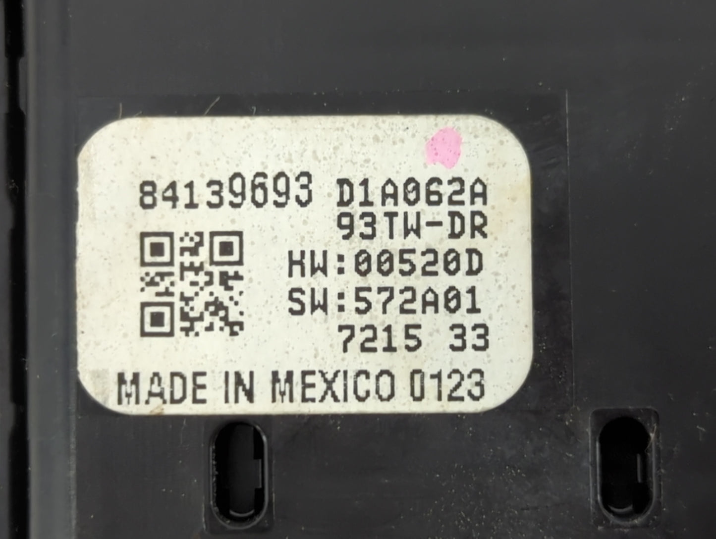2018-2022 Chevrolet Equinox Master Power Window Switch Replacement Driver Side Left P/N:84139693 Fits OEM Used Auto Parts - 
