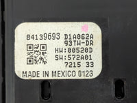 2018-2022 Chevrolet Equinox Master Power Window Switch Replacement Driver Side Left P/N:84139693 Fits OEM Used Auto Parts - 