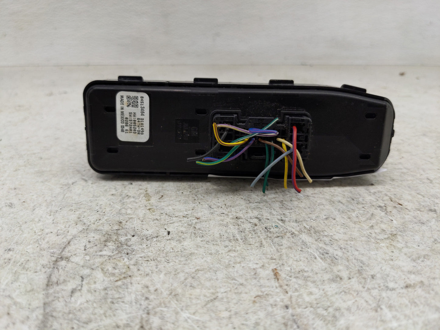 2018-2022 Chevrolet Equinox Master Power Window Switch Replacement Driver Side Left P/N:84513464 Fits OEM Used Auto Parts - 