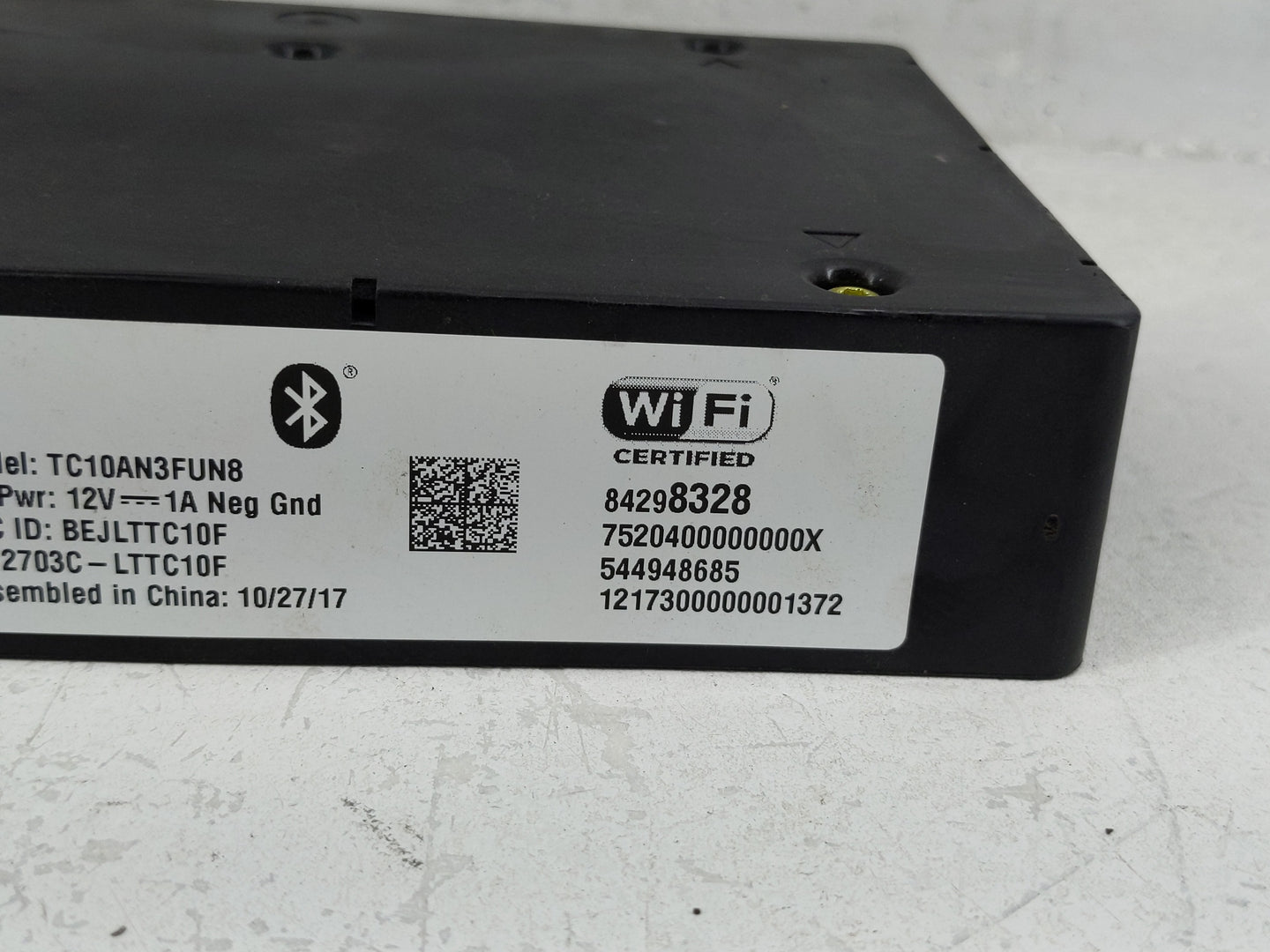 2018 Chevrolet Equinox Radio AM FM Cd Player Receiver Replacement P/N:84298328 Fits Fits 2017 2019 2020 2021 OEM Used Auto P