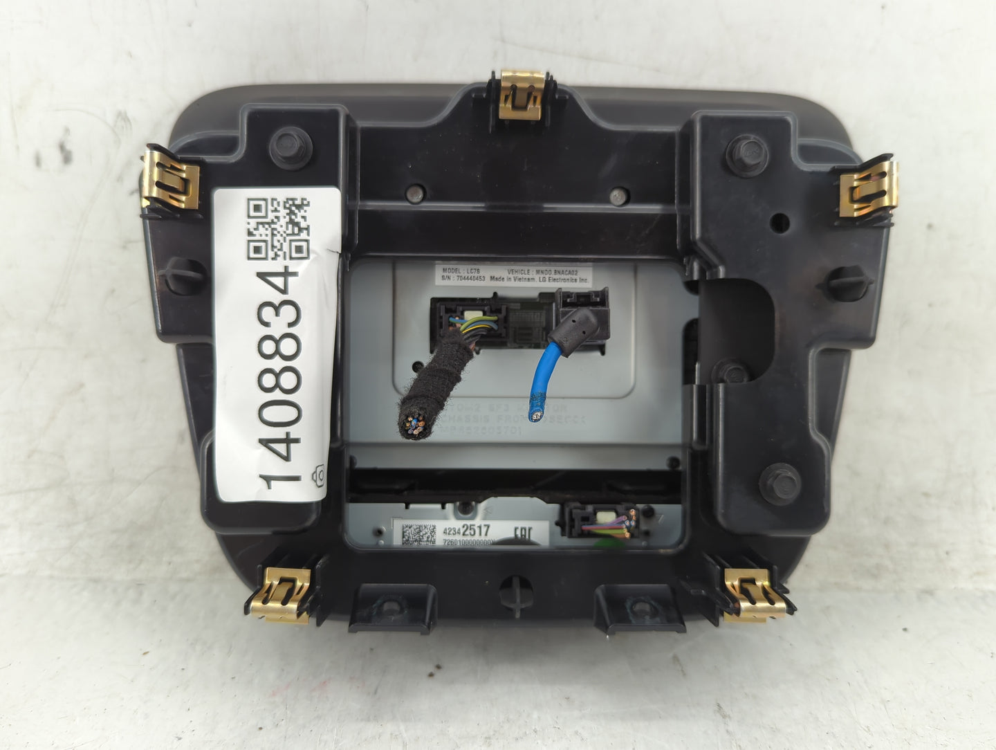 2018 Chevrolet Equinox Radio AM FM Cd Player Receiver Replacement P/N:84278527 Fits Fits 2017 2019 OEM Used Auto Parts - Oem