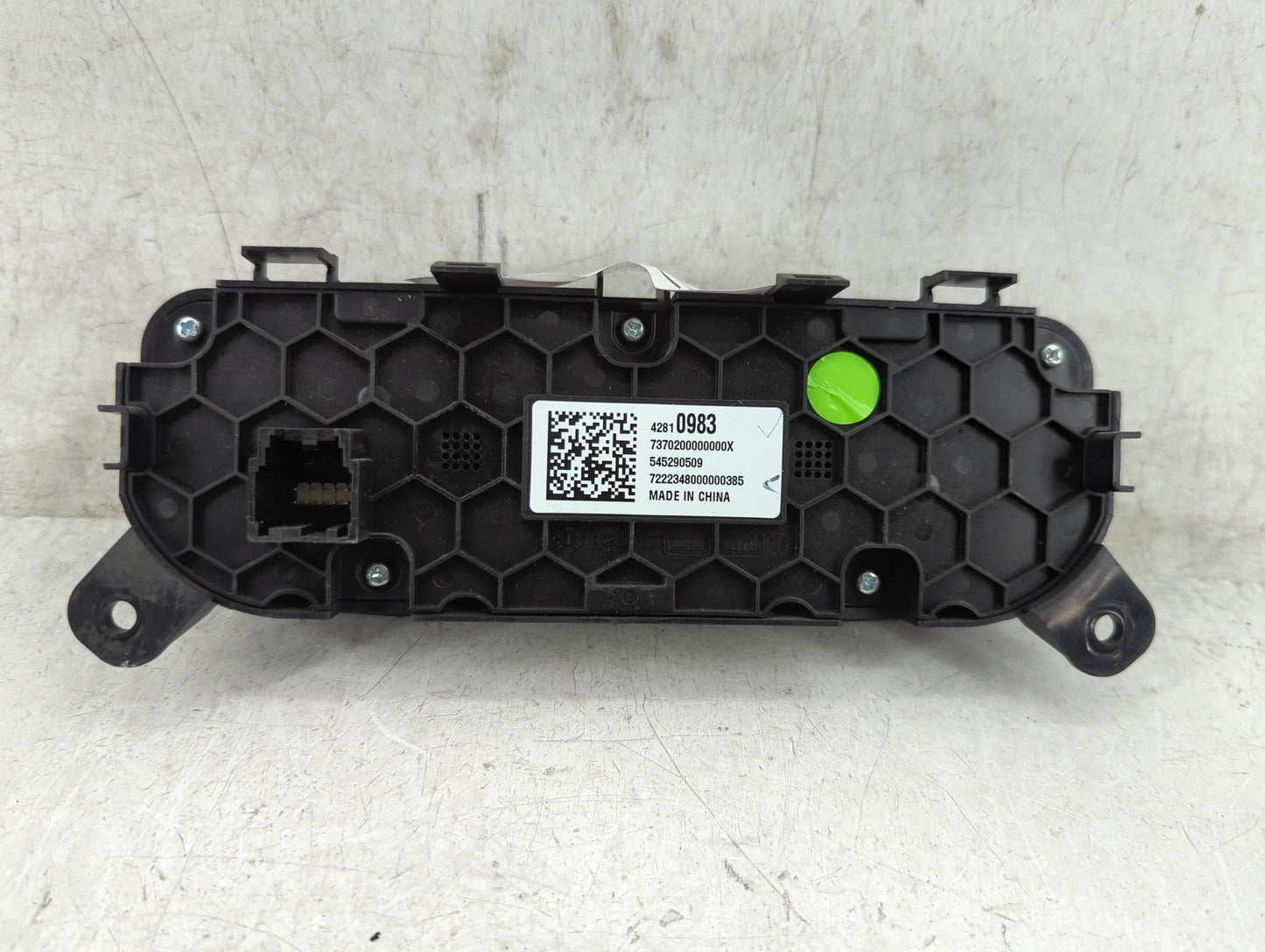2018 Chevrolet Equinox Climate Control Module Temperature AC/Heater Replacement P/N:42810983 7370200000000X Fits OEM Used Au