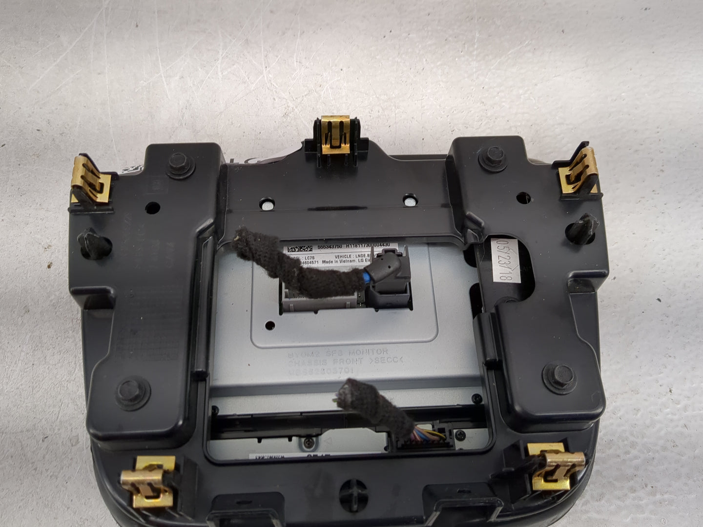 2018 Chevrolet Equinox Radio AM FM Cd Player Receiver Replacement Fits Fits 2019 OEM Used Auto Parts - Oemusedautoparts1.com