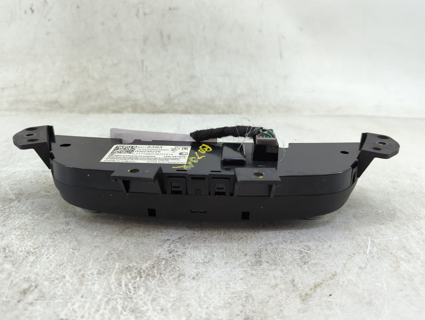 2018 Chevrolet Equinox Climate Control Module Temperature AC/Heater Replacement P/N:84175393 7370200000000X, 000235226 Fits 