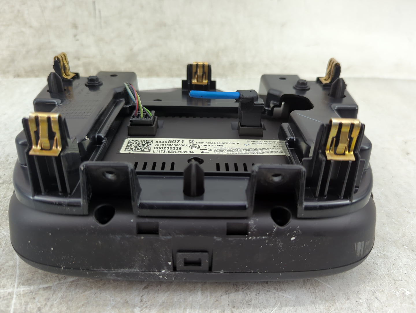2018 Chevrolet Equinox Information Display Screen Black - Oemusedautoparts1.com