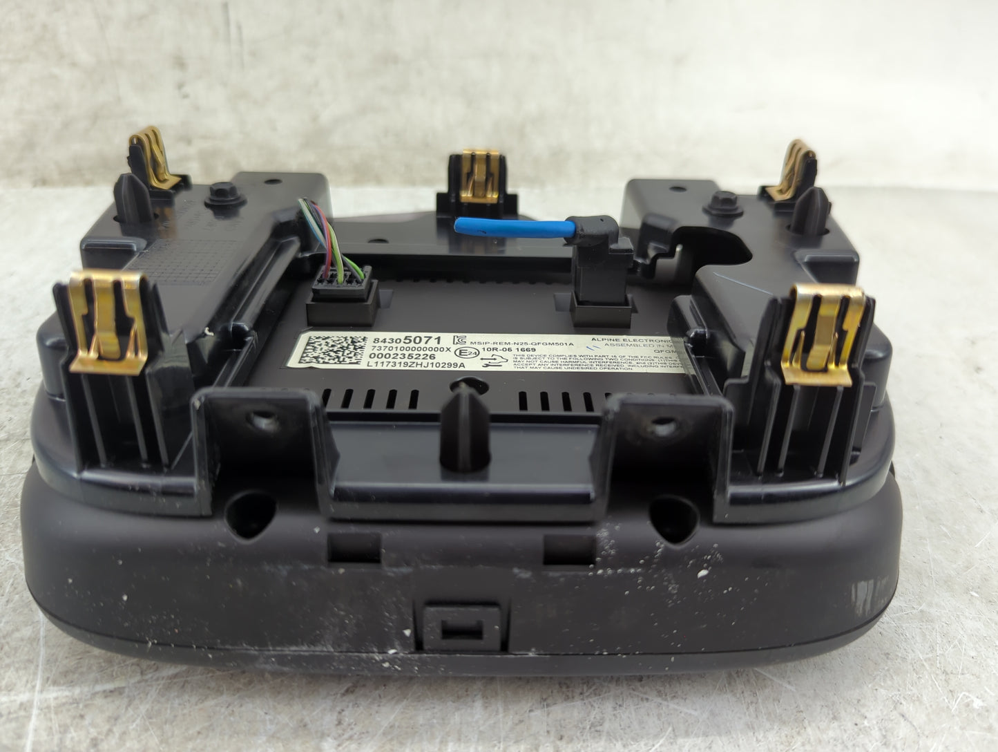 2018 Chevrolet Equinox Information Display Screen Black - Oemusedautoparts1.com
