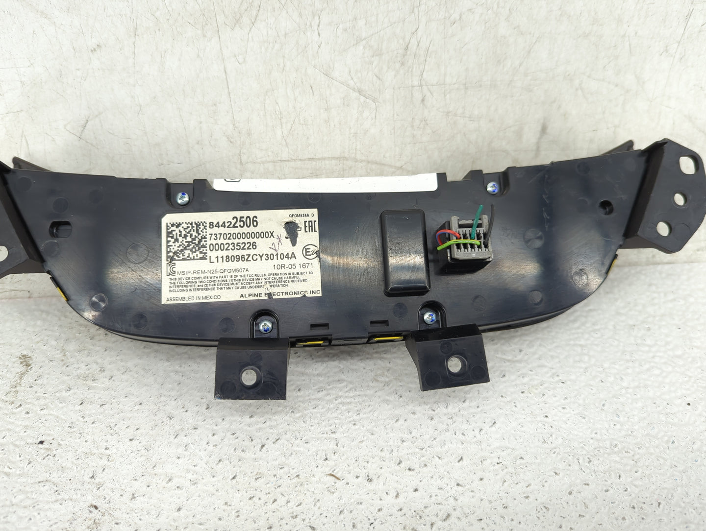 2018-2019 Chevrolet Equinox Climate Control Module Temperature AC/Heater Replacement P/N:84422506 Fits Fits 2018 2019 OEM Us