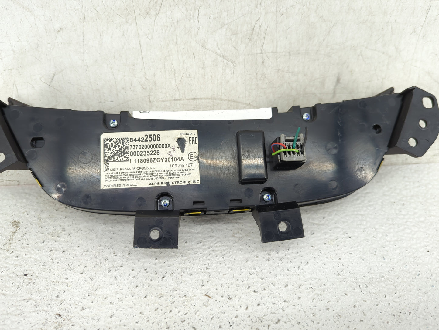 2018-2019 Chevrolet Equinox Climate Control Module Temperature AC/Heater Replacement P/N:84422506 Fits Fits 2018 2019 OEM Us