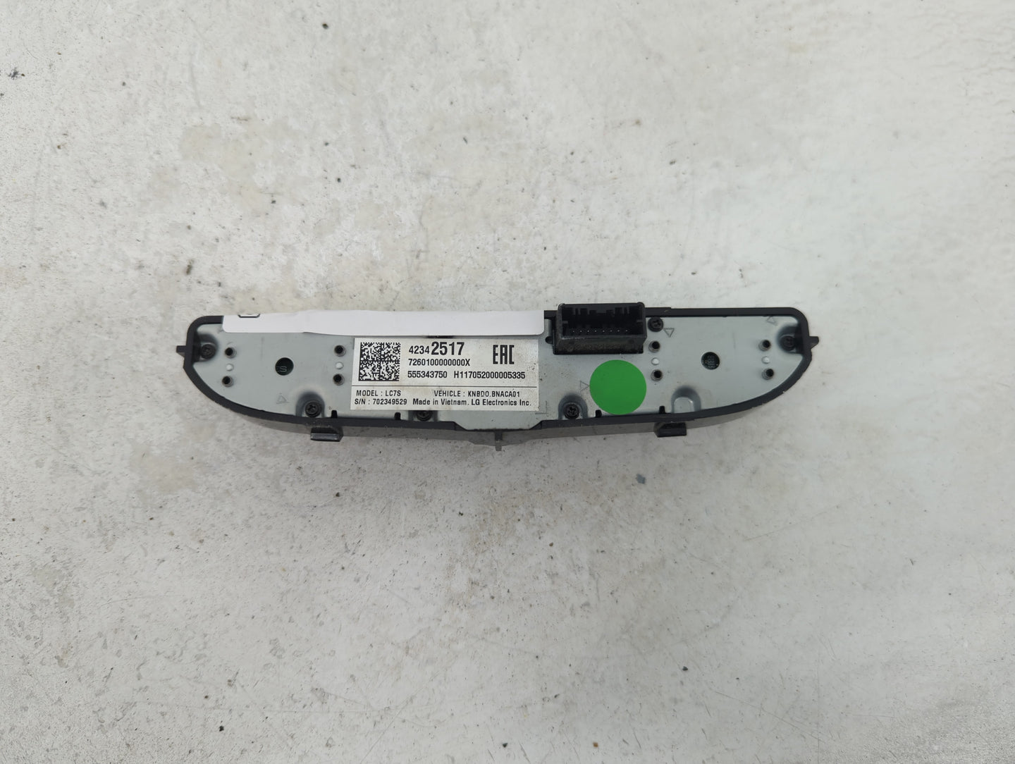 2018-2018 Chevrolet Equinox Radio Control Panel - Oemusedautoparts1.com