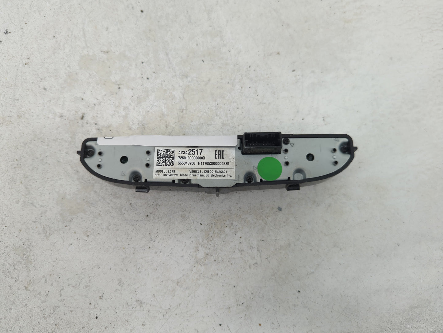 2018-2018 Chevrolet Equinox Radio Control Panel - Oemusedautoparts1.com