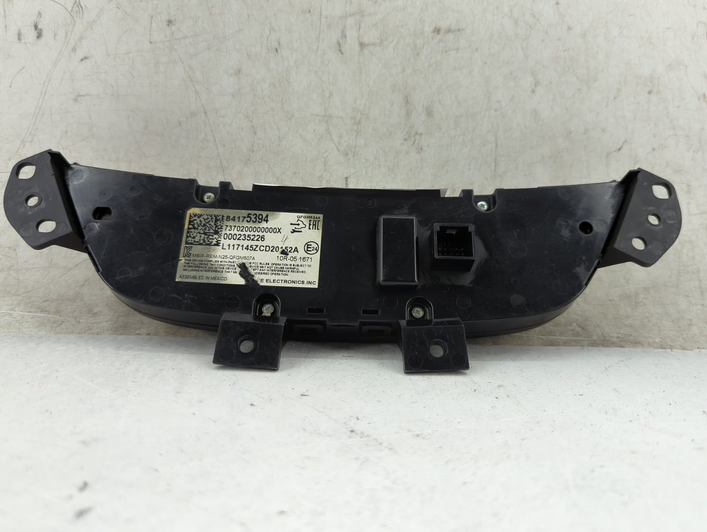 2018 Chevrolet Equinox Climate Control Module Temperature AC/Heater Replacement P/N:84175394 7370200000000X, 000235226 Fits 