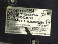 2018 Chevrolet Equinox Climate Control Module Temperature AC/Heater Replacement P/N:84175394 7370200000000X, 000235226 Fits 