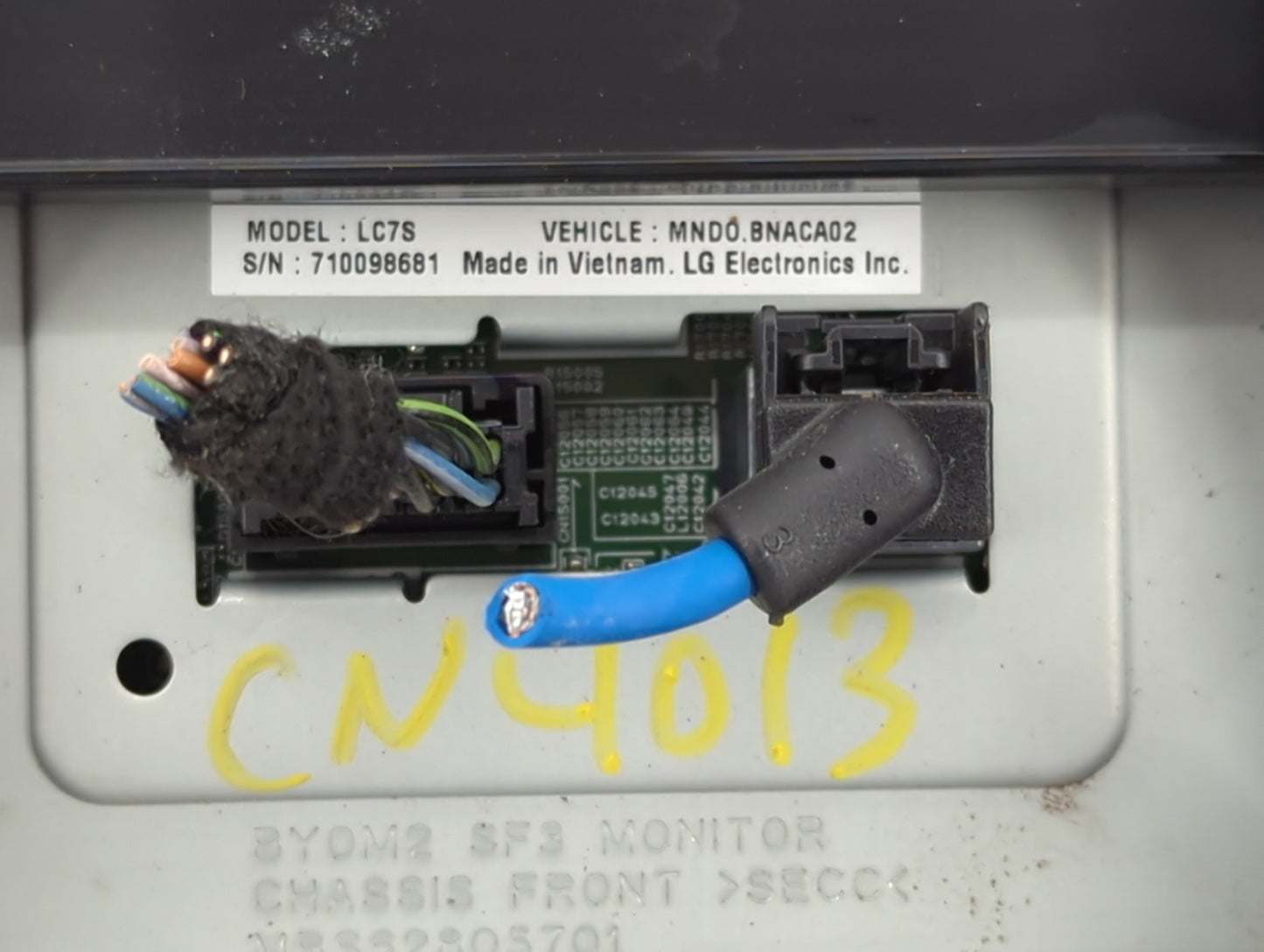 2018 Chevrolet Equinox Radio AM FM Cd Player Receiver Replacement P/N:LC7S 710098681 Fits OEM Used Auto Parts - Oemusedautop