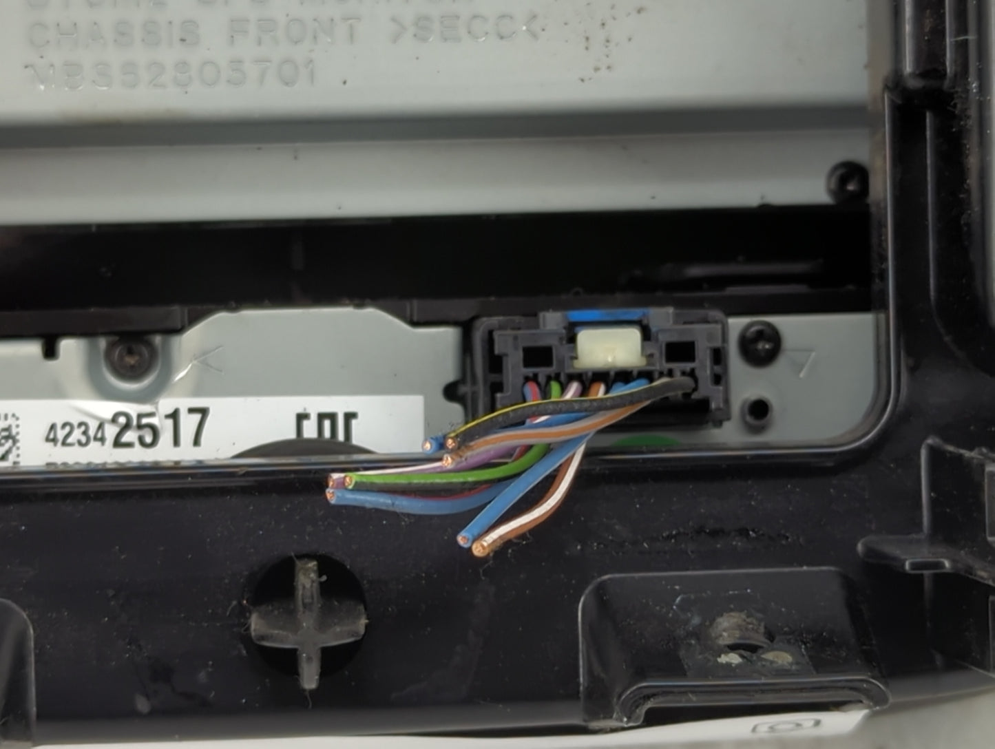 2018 Chevrolet Equinox Radio AM FM Cd Player Receiver Replacement P/N:LC7S 710098681 Fits OEM Used Auto Parts - Oemusedautop