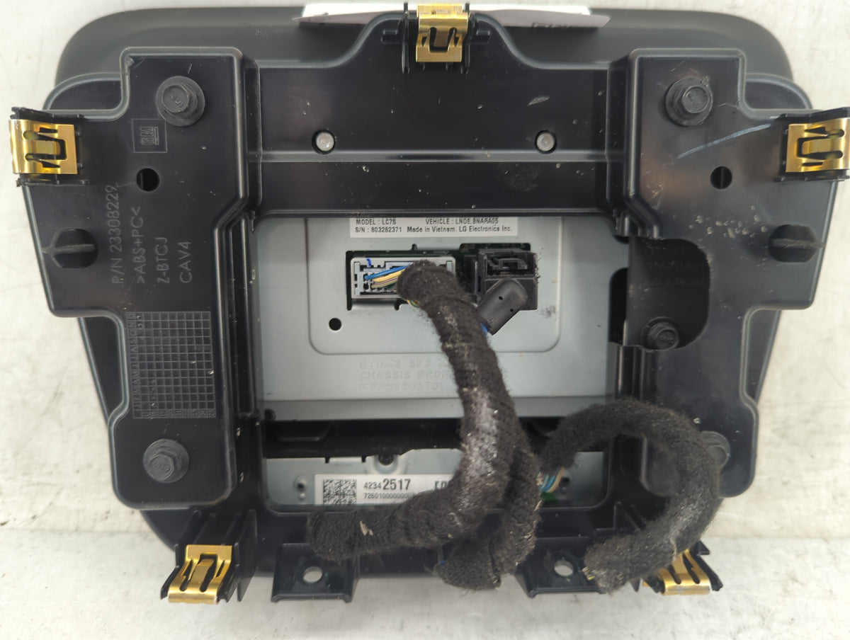 2018-2018 Chevrolet Equinox Information Radio Display Screen 1440368 - Oemusedautoparts1.com