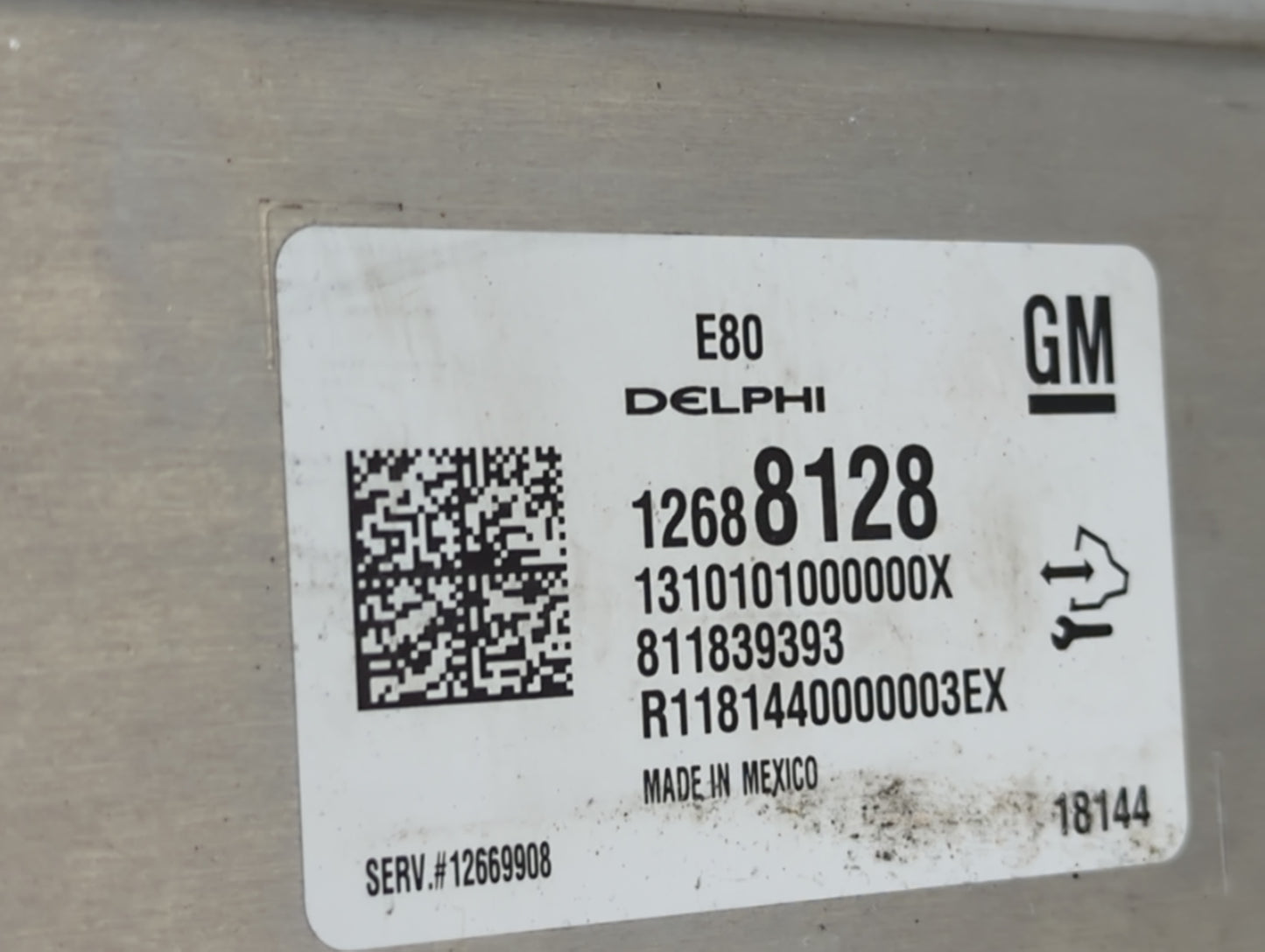 2018-2020 Chevrolet Equinox PCM Engine Control Computer ECU ECM PCU OEM P/N:12688128 12669908 Fits OEM Used Auto Parts - Oem