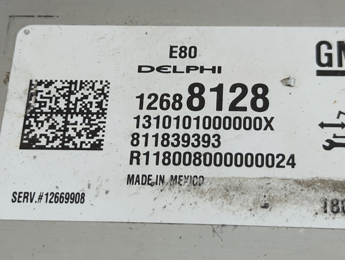2018-2020 Chevrolet Equinox PCM Engine Control Computer ECU ECM PCU OEM P/N:12688128 12669908 Fits OEM Used Auto Parts - Oem