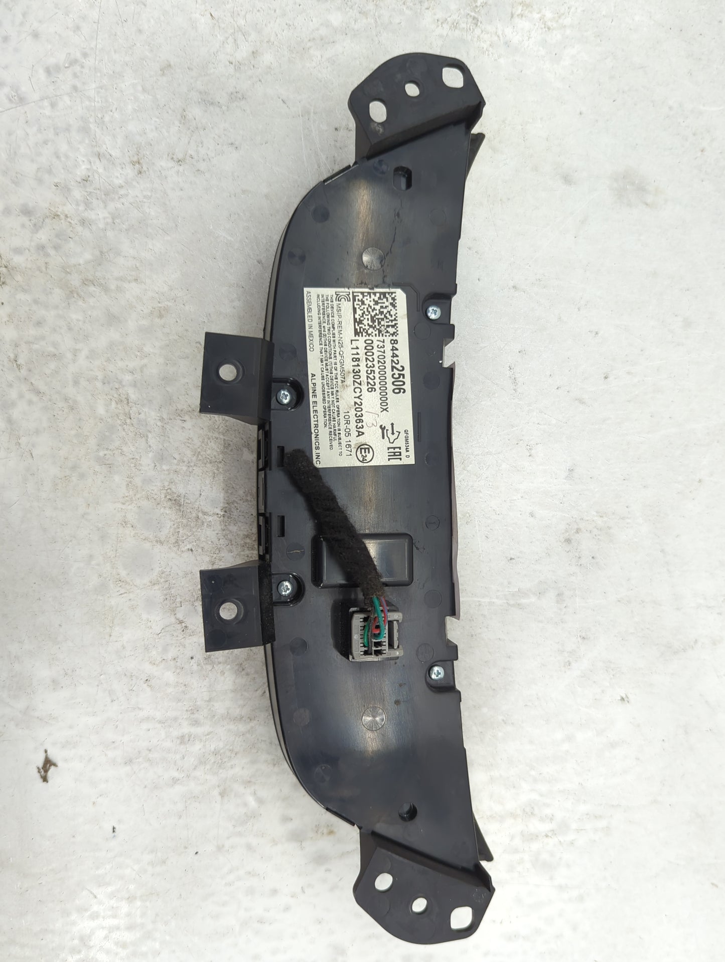 2018 Chevrolet Equinox Climate Control Module Temperature AC/Heater Replacement P/N:84422506 Fits OEM Used Auto Parts - Oemu