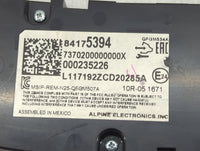 2018 Chevrolet Equinox Climate Control Module Temperature AC/Heater Replacement P/N:84175394 7370200000000X, 000235226 Fits 