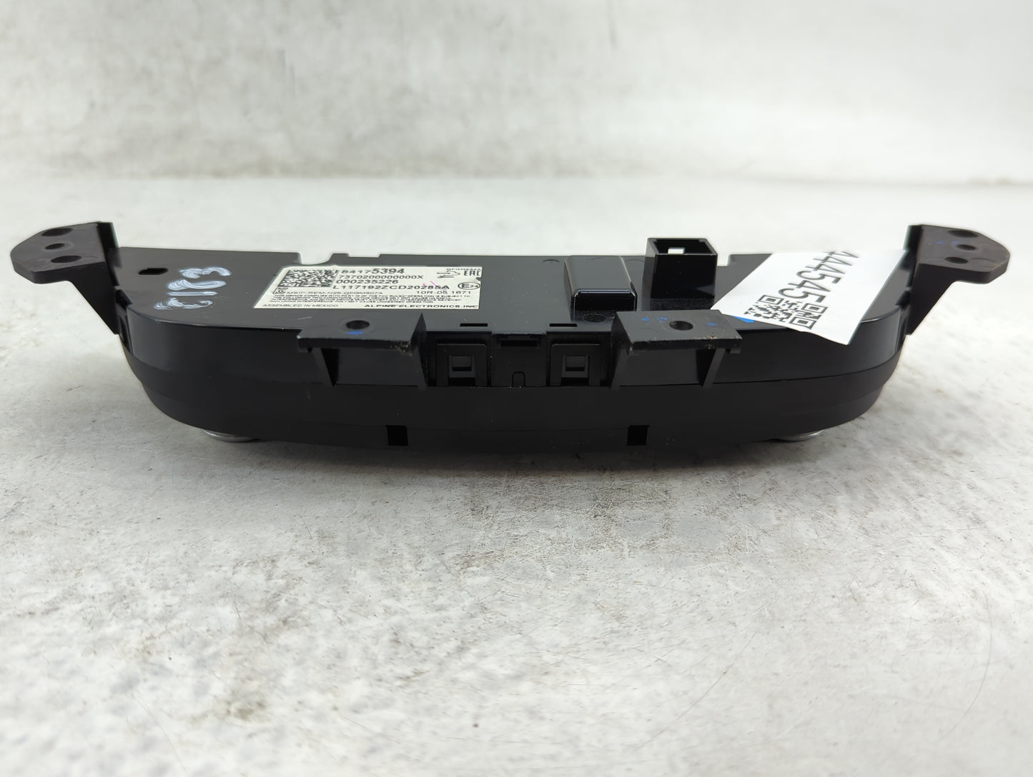 2018 Chevrolet Equinox Climate Control Module Temperature AC/Heater Replacement P/N:84175394 7370200000000X, 000235226 Fits 