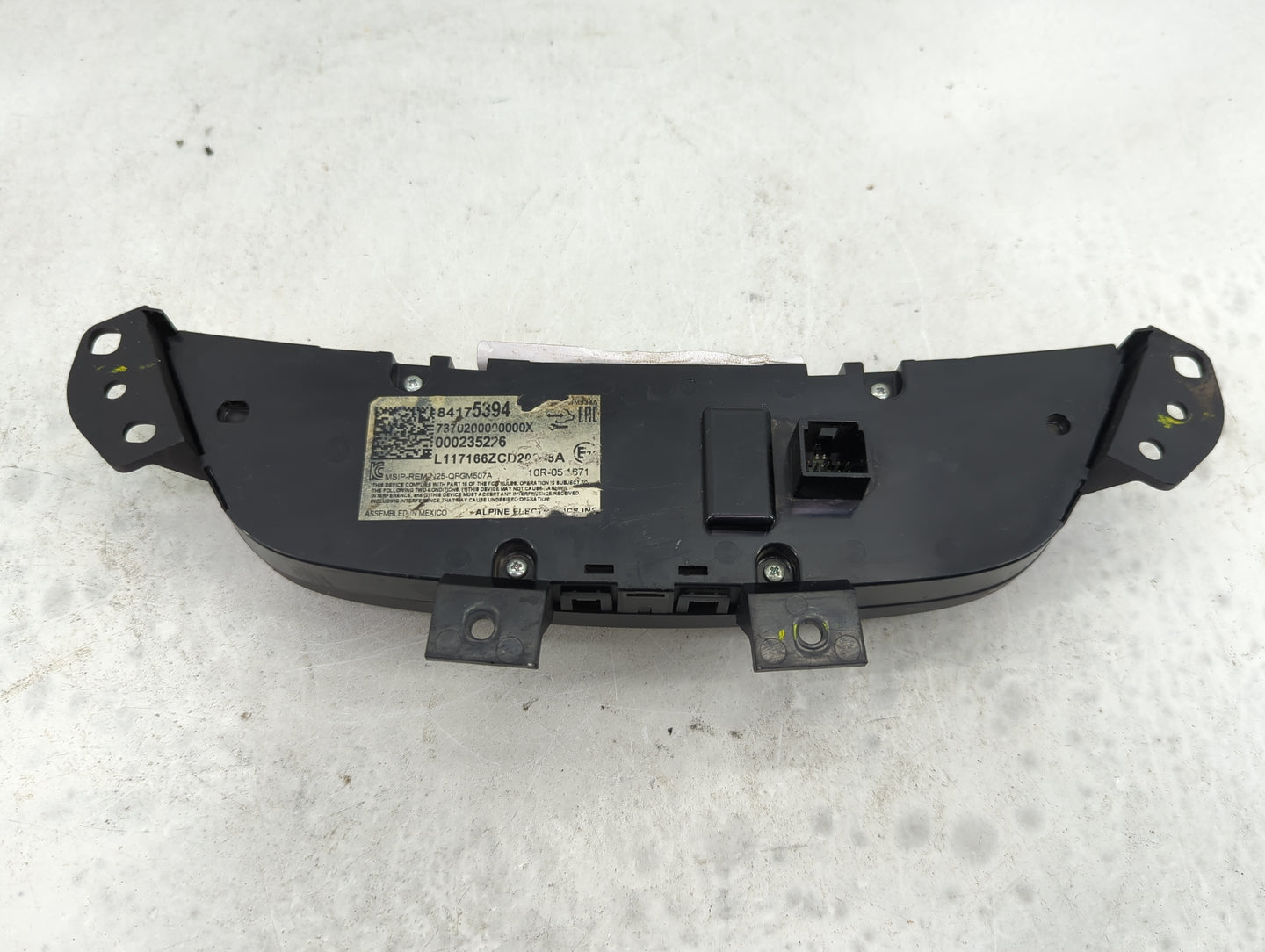 2018 Chevrolet Equinox Climate Control Module Temperature AC/Heater Replacement P/N:84175394 737U200000000X, 000235276 Fits 