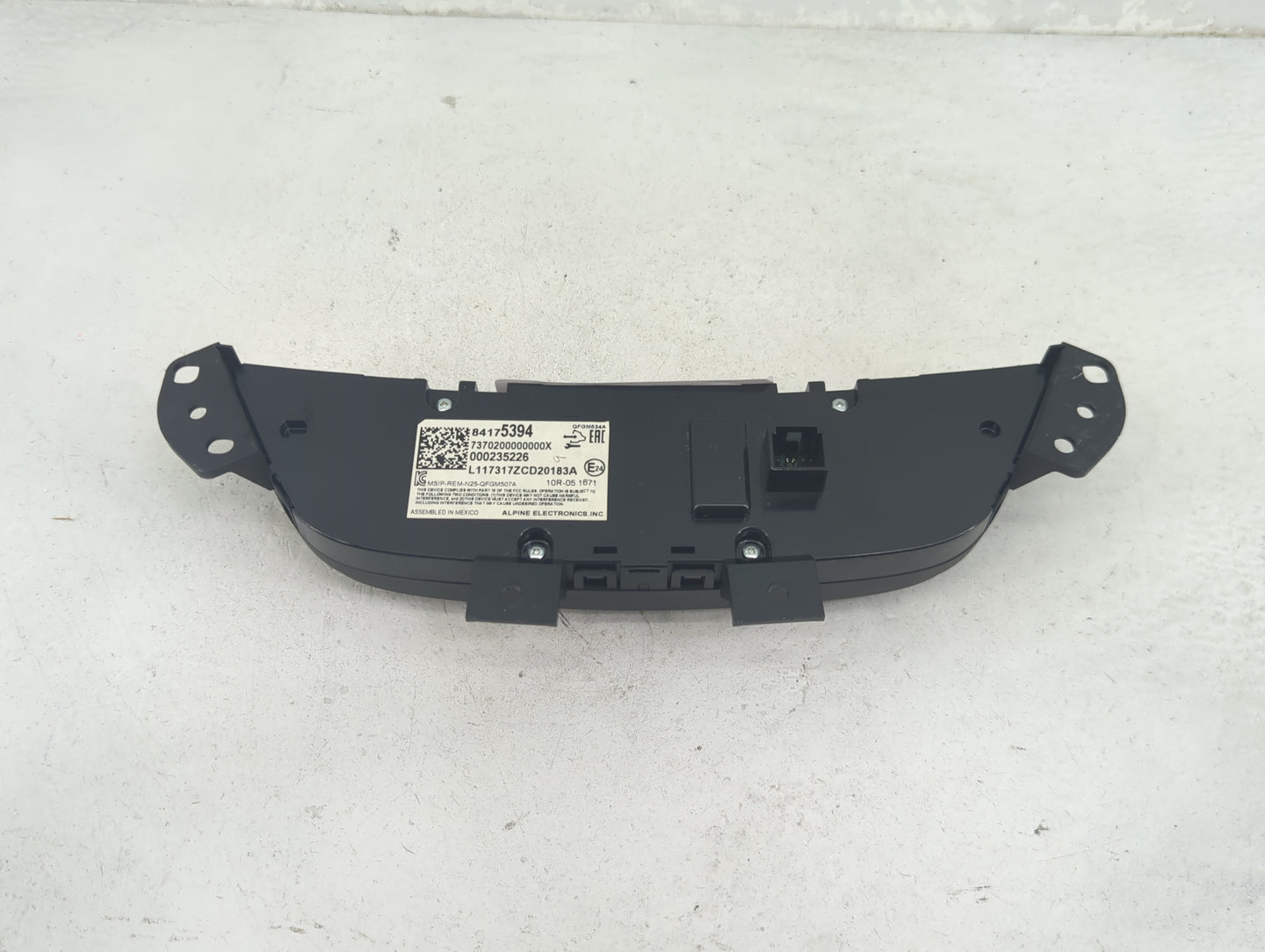 2018 Chevrolet Equinox Climate Control Module Temperature AC/Heater Replacement P/N:84175394 7370200000000X, 000235226 Fits 
