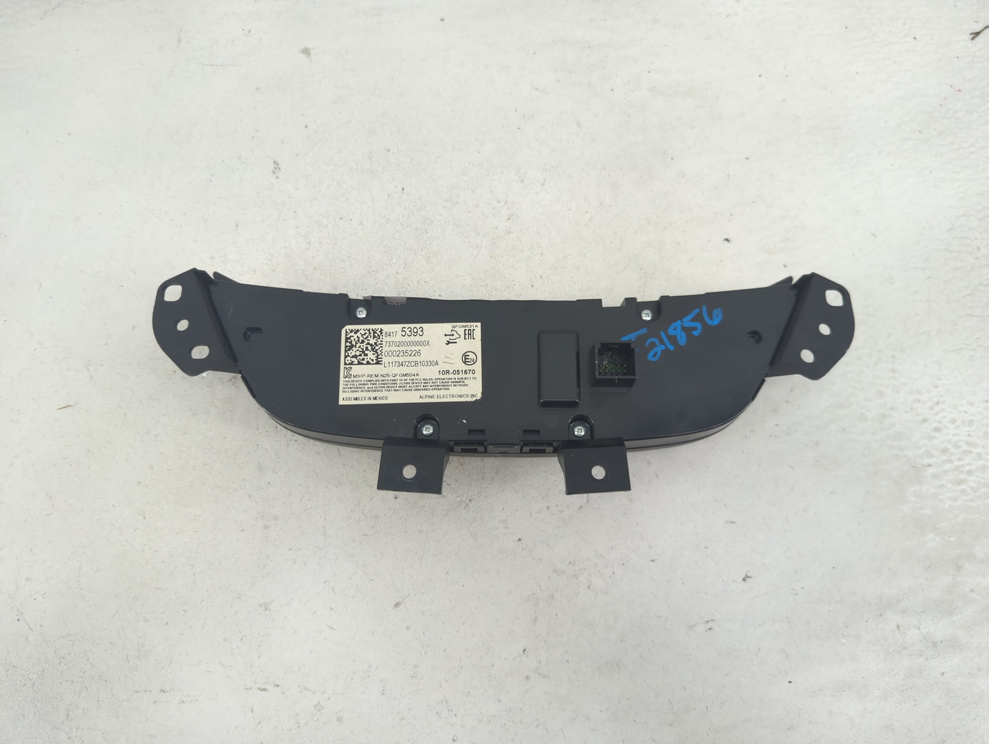 2018 Chevrolet Equinox Climate Control Module Temperature AC/Heater Replacement P/N:84175393 13594228, QFGM531A Fits OEM Use