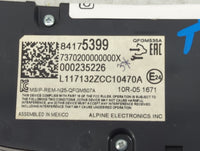 2018 Chevrolet Equinox Climate Control Module Temperature AC/Heater Replacement P/N:84175399 QFGM535A, QFGM507A Fits OEM Use