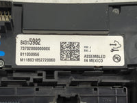 2018 Chevrolet Equinox Climate Control Module Temperature AC/Heater Replacement P/N:84315982 7370200000000X Fits OEM Used Au