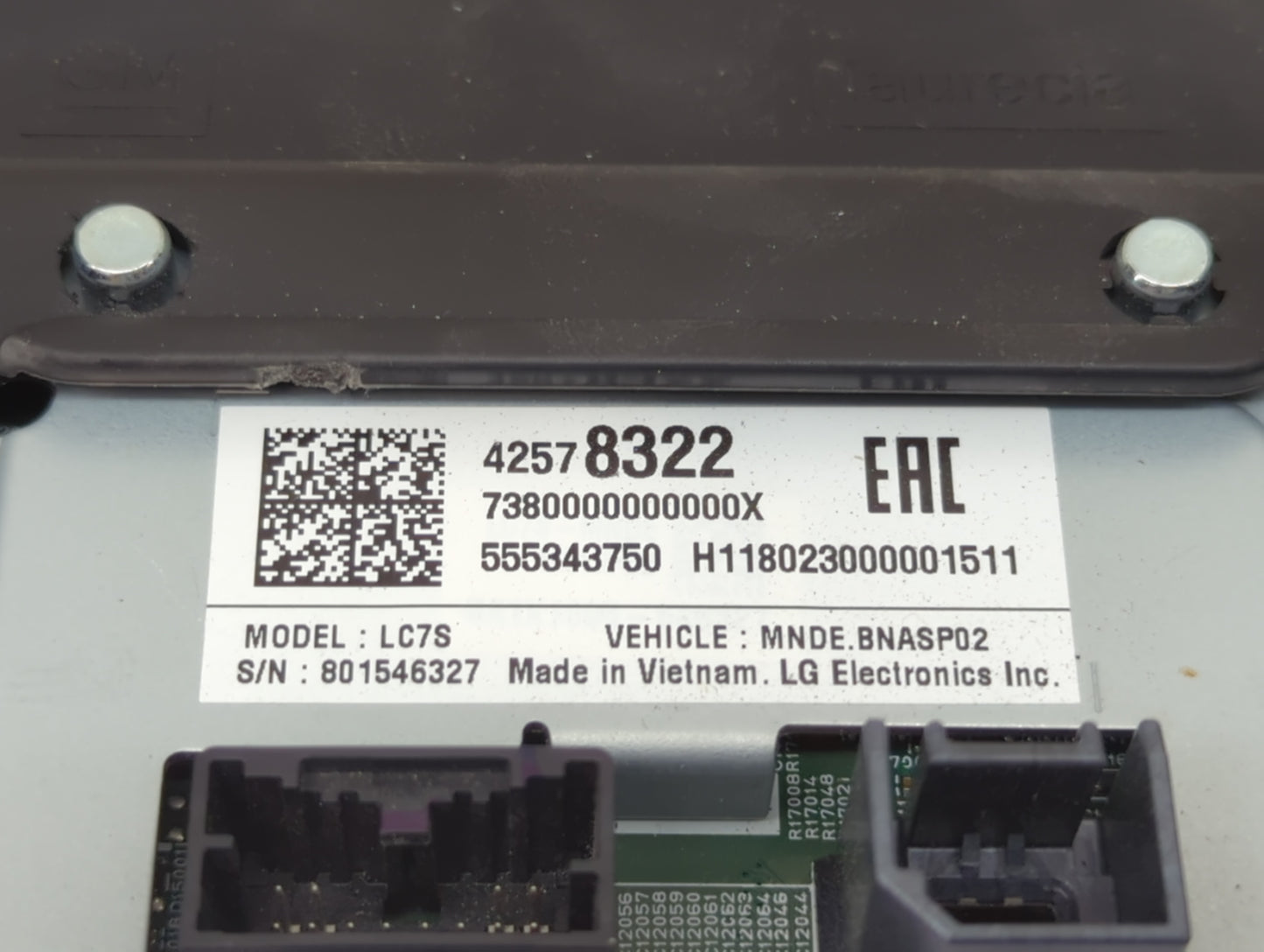 2018 Chevrolet Equinox Information Display Screen - Oemusedautoparts1.com