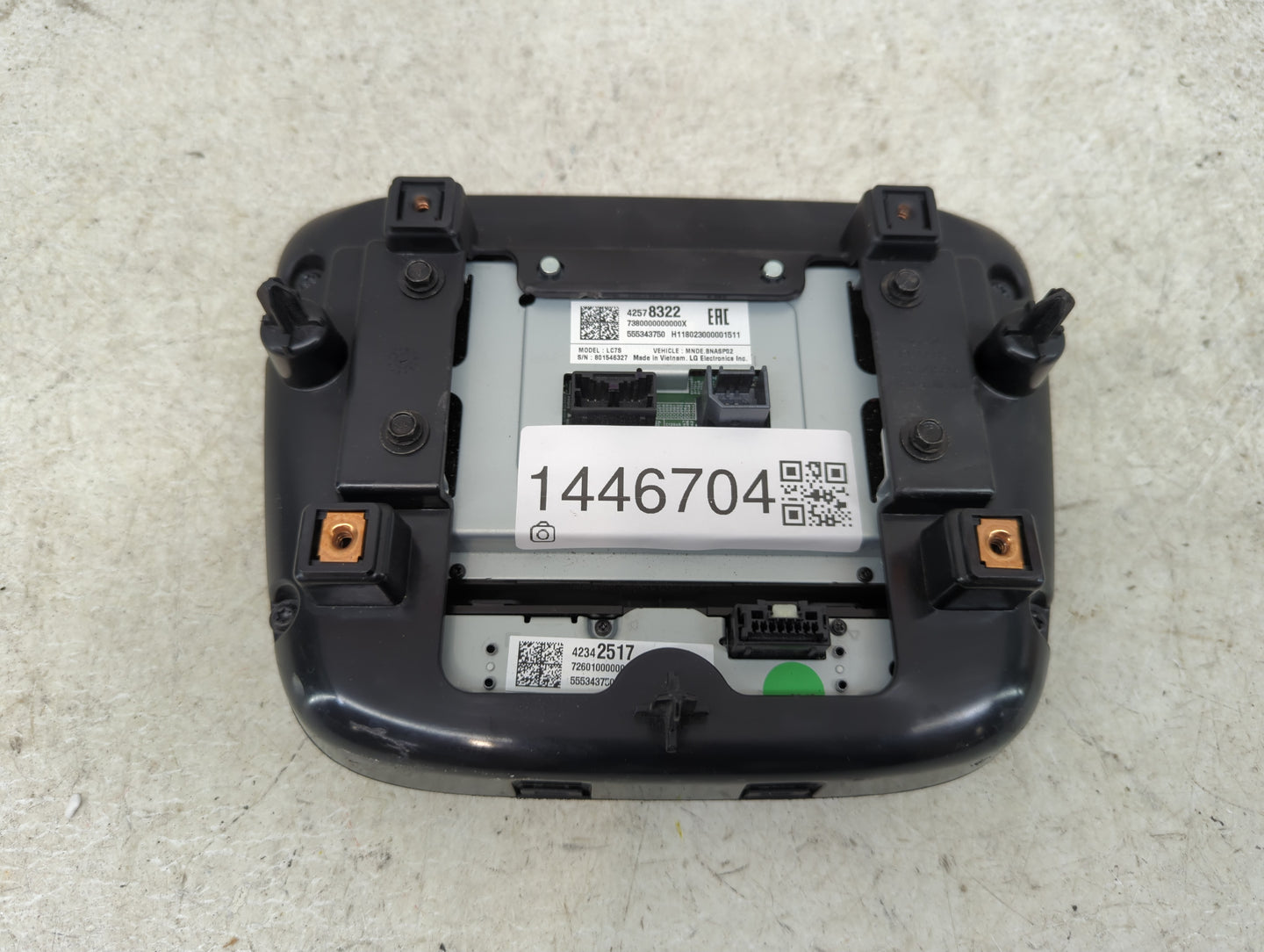 2018 Chevrolet Equinox Information Display Screen - Oemusedautoparts1.com