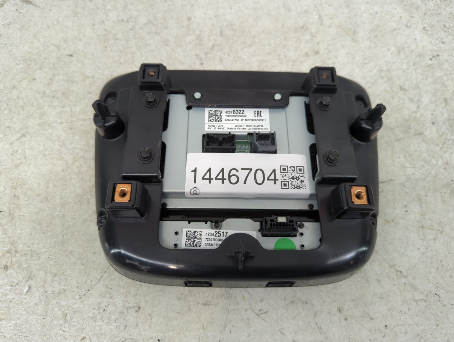 2018 Chevrolet Equinox Information Display Screen - Oemusedautoparts1.com