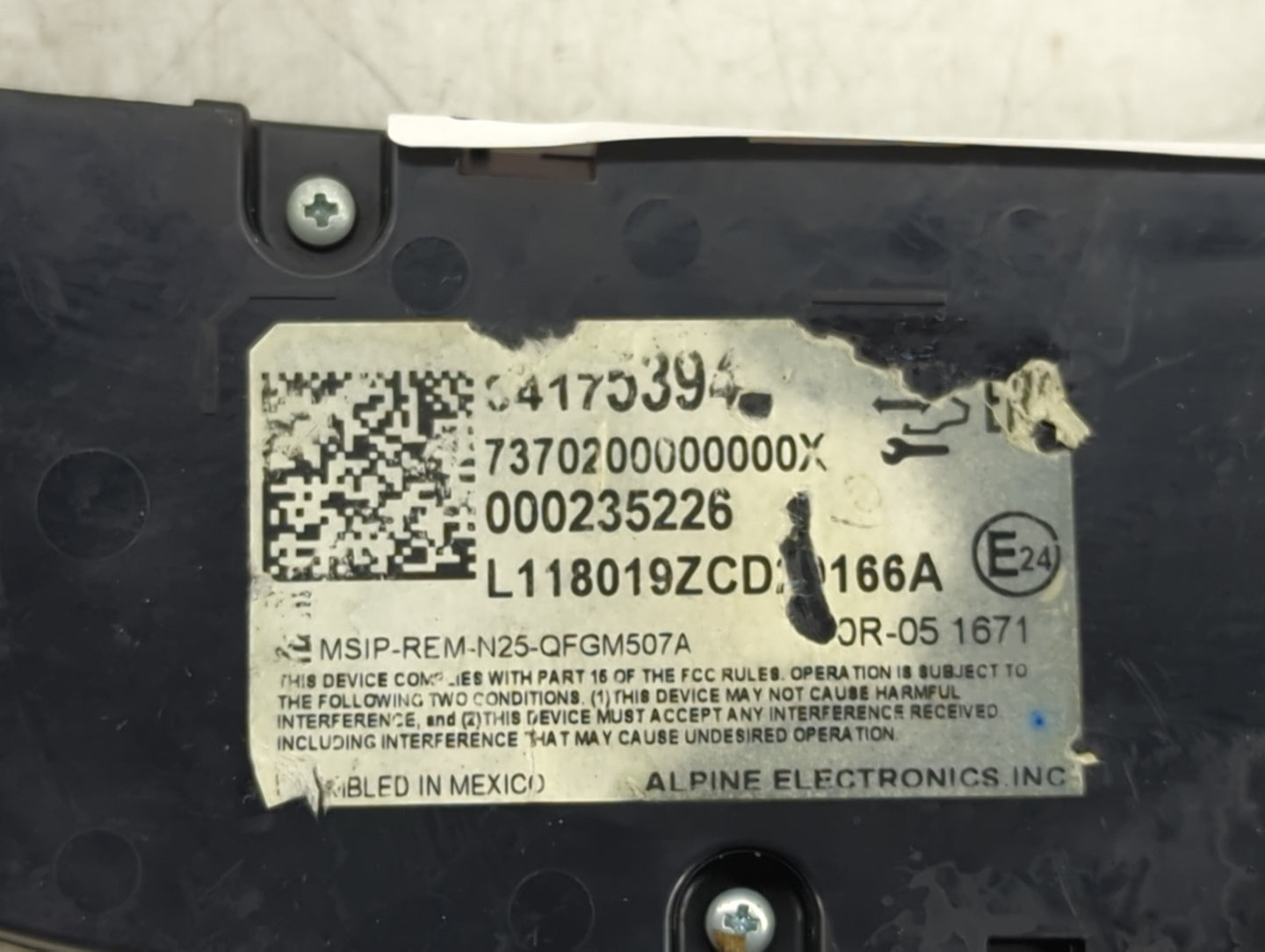 2018 Chevrolet Equinox Climate Control Module Temperature AC/Heater Replacement P/N:84175394 7370200000000X, L118019ZCD Fits